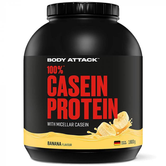 Body Attack Casein Protein 1800g Banana