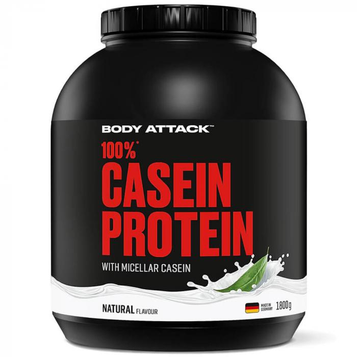 Body Attack Casein Protein 1800g Natural