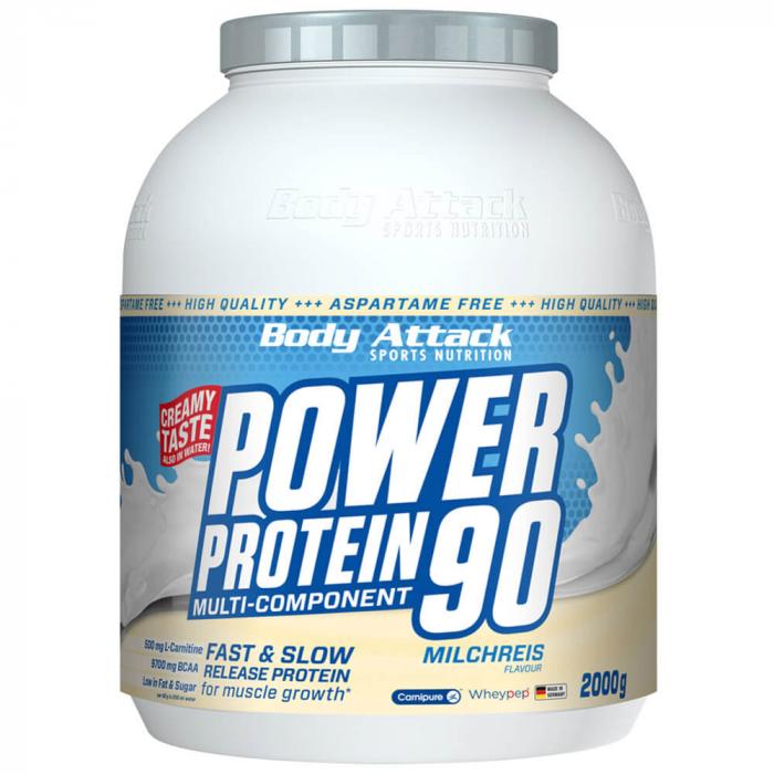 Body Attack Power Protein 90 2kg Milchreis