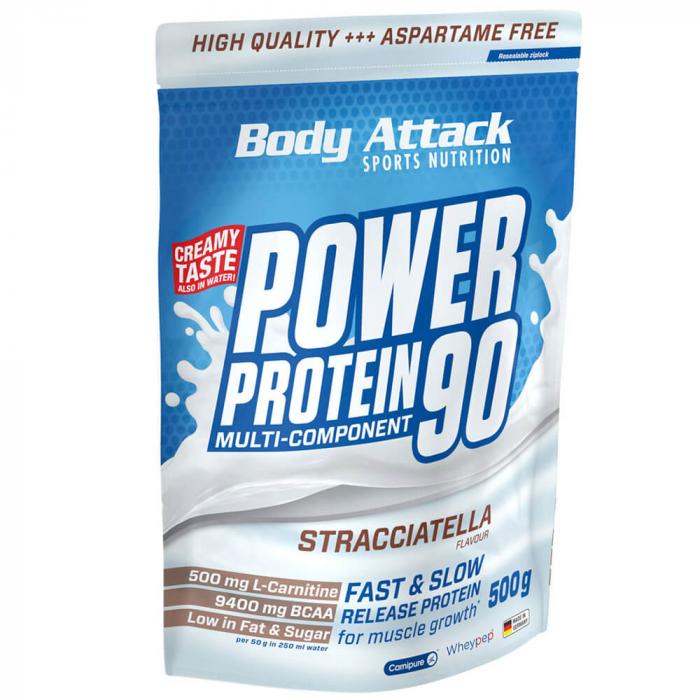 Body Attack Power Protein 90 500g Stracciatella