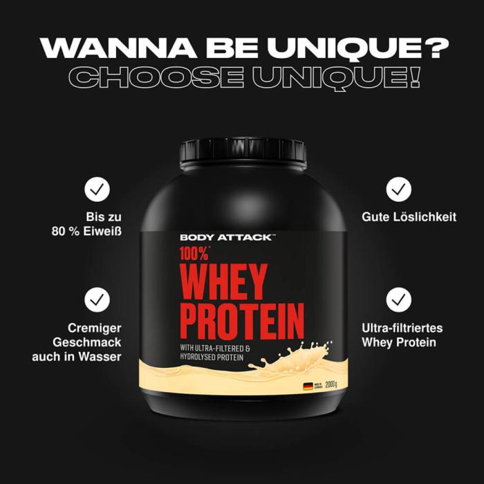 Body Attack Whey Protein 2kg Info