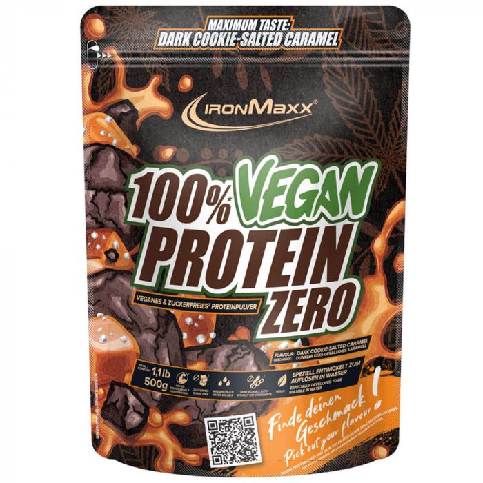 IronMaxx 100% Vegan Protein Zero 500g