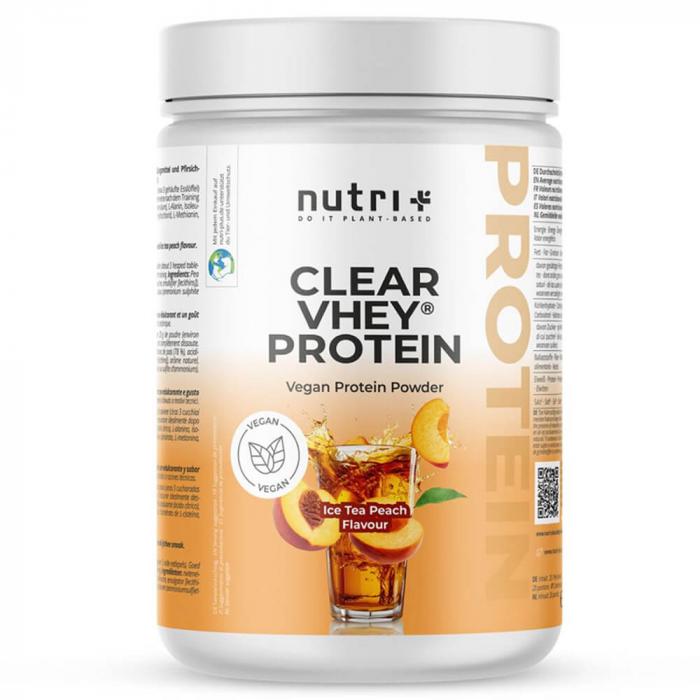 Nutri-Plus Clear Vhey Protein Ice Tea Peach