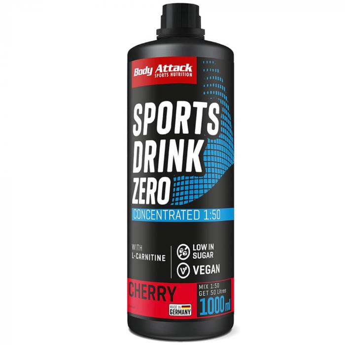 Body Attack Sports Drink Zero 1 Liter