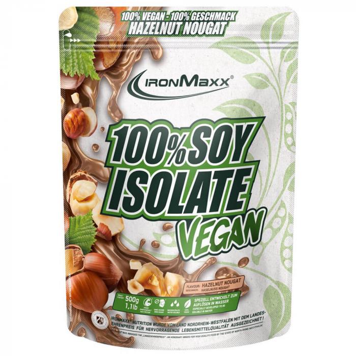 IronMaxx 100% Soy Isolate Vegan - 500g