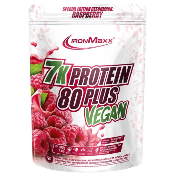 IronMaxx Vegan Protein 7K 500g FitnesshandelBerlin Euer Fitness