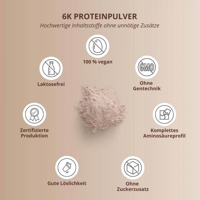 Nutri-Plus Vegan 6K Protein (Everyone´s Vhey) - 1000g