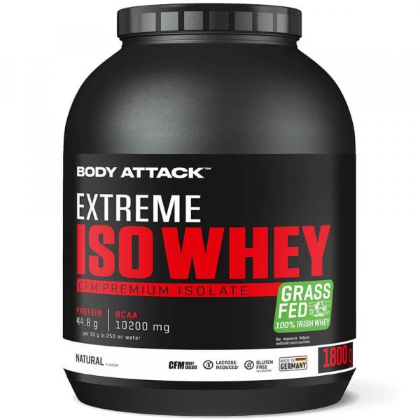 Body Attack Extreme ISO Whey 1,8kg Natural