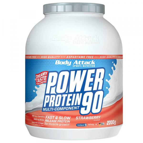 Body Attack Power Protein 90 2kg Strawberry