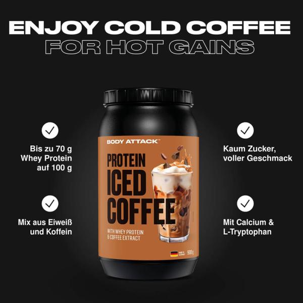 Body Attack Protein Iced Coffee Info