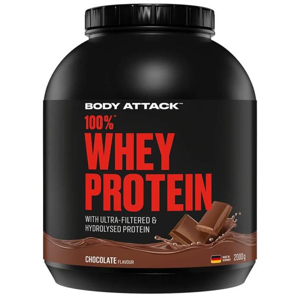 Body Attack Whey Protein 2000g Chocolate