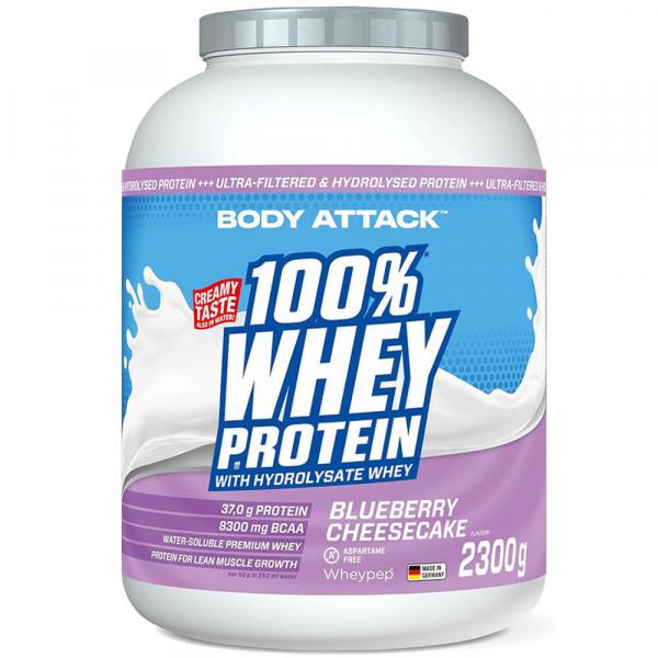Body Attack Whey Protein Blueberry Cheesecake