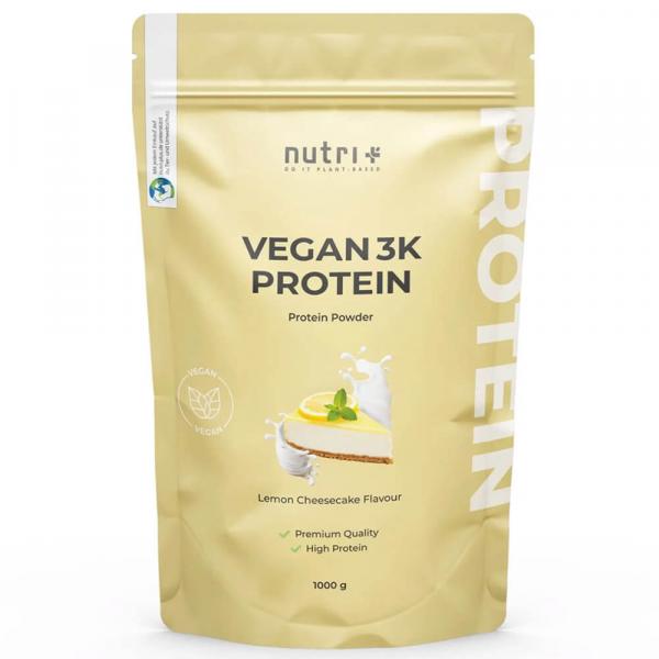 Nutri-Plus Vegan 3K Protein Lemon Cheesecake