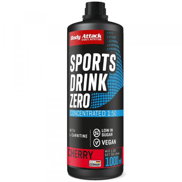 Body Attack Sports Drink Zero 1 Liter