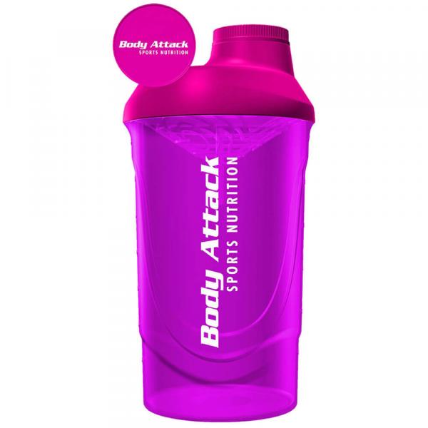 Body Attack Sports Nutrition Protein Shaker - 600ml