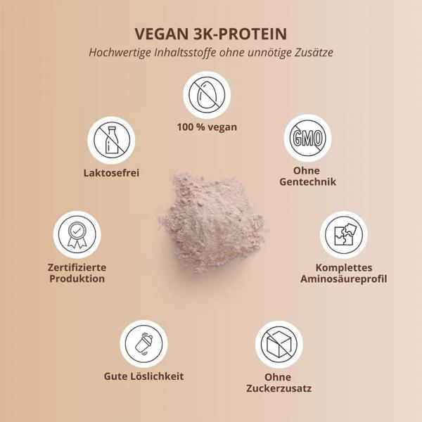 Nutri-Plus Vegan 3K Protein (Vegan Vhey) - 1000g